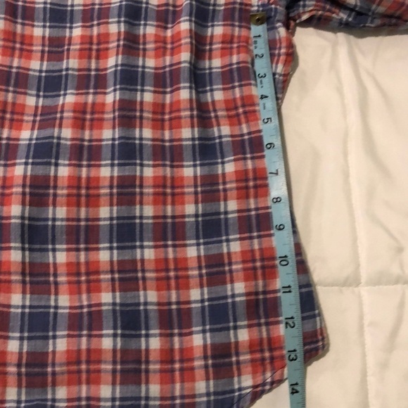 Riders Lee Plaid red, white and blue long sleeve T - Picture 6 of 6